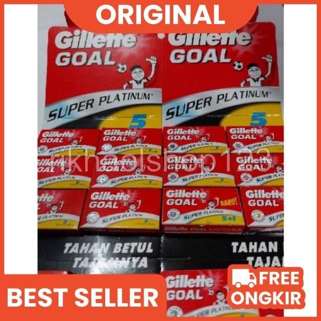 Silet Cukur Gillette Goal. Silet Goal, Pisau Cukur, Silet Cukur