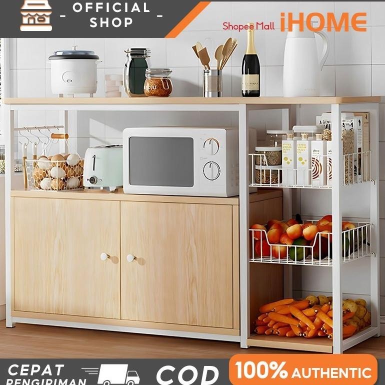 Rak Dapur / Rak Oven Microwave / Lemari Dapur / Rak Oven / Meja Dapur Kayu