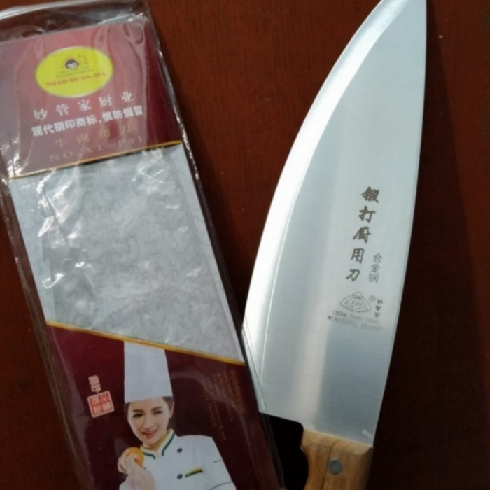 Pisau Dapur Cina Yang Jiang Golok Cincang Pisau Iris