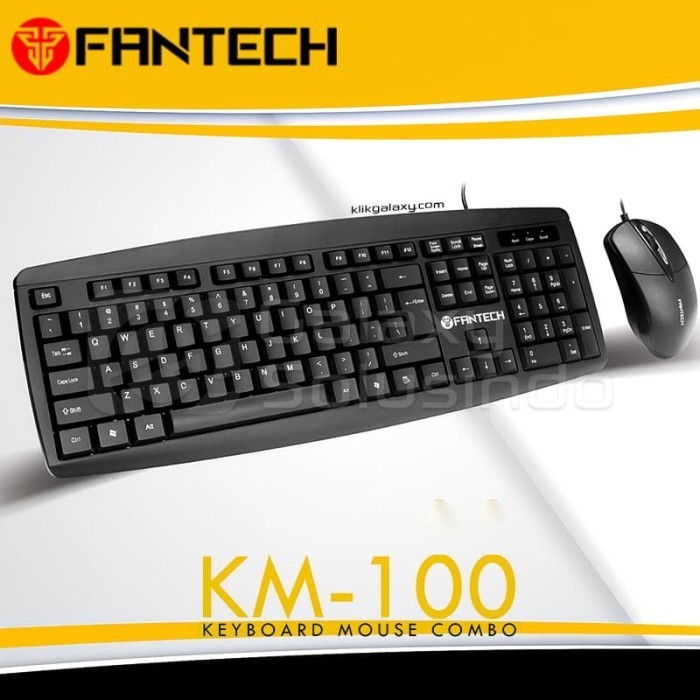 Fantech Km100 Keyboard Mouse Combo