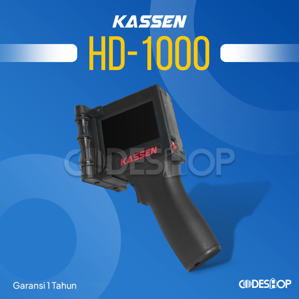 Printer Label Handeld Kassen HD-1000 Mini Printer Cetak Label Expired