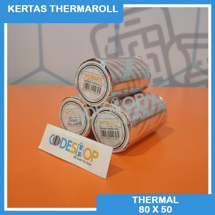 

Kertas Termal Struk Kasir/ Thermal Paper 80 x 80