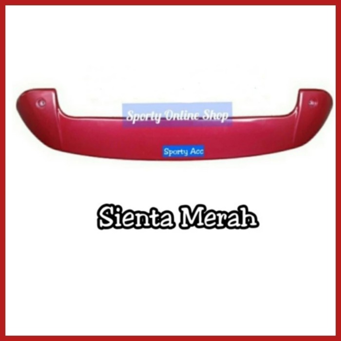 Spoiler Sienta With Lampu Rem Gratis Ongkir