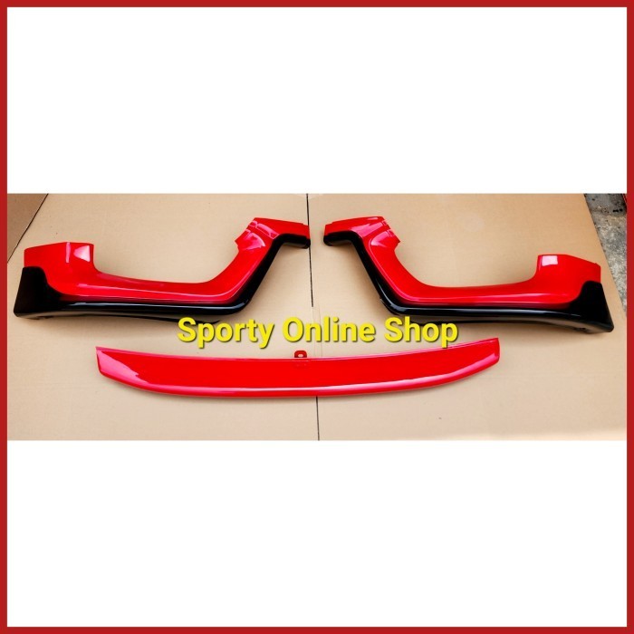 Body Kit Front Under Spoiler Mobil Brio 2018Up Model Urbanite Gratis Ongkir