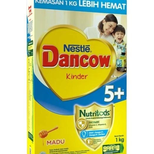 Dancow 5+ Susu Anak 5 Tahun Ke Atas 1000Gr/1Kg Madu