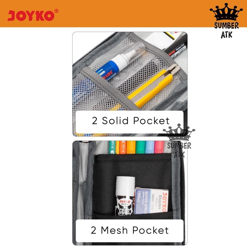 

Oy58 Kotak Tempat Pensil Pencil Case Joyko PC-5010 Premium