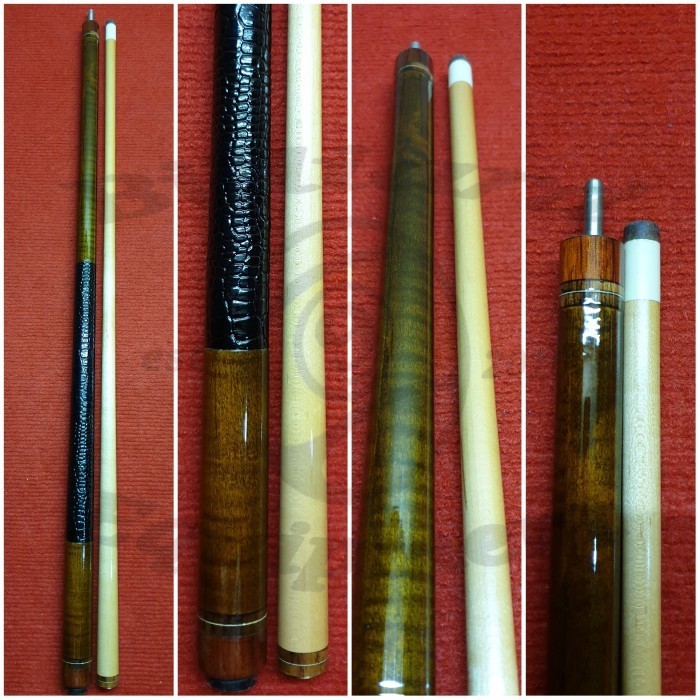 Billiard Glove Ambarawa Custom Cue - Brown Stick Billiard