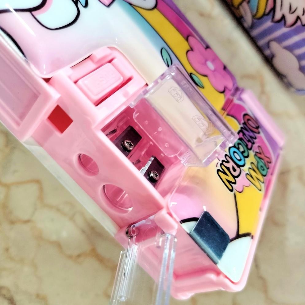 

gjk-25 Kotak Pensil Magnet 2 Sisi + Kalkulator XPM-555-7 / Tempat Pensil / Pencil Case / Boks Pensil / Box Pen / Tepak Pensil Viral