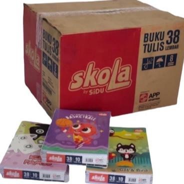 

Ori Buku Tulis Skola By Sidu 38 Lembar ( Pak / 10 Pcs )