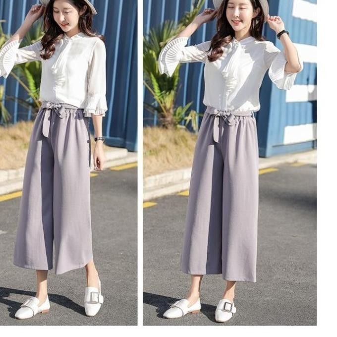 Kulot Pita Premium Cullote Uniqlo Summer Tali Pita S002