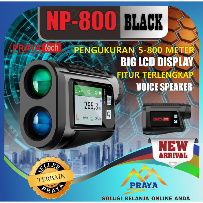 Rangefinder Laser Teropong Range Finder Golf Hunting Berburu Survey