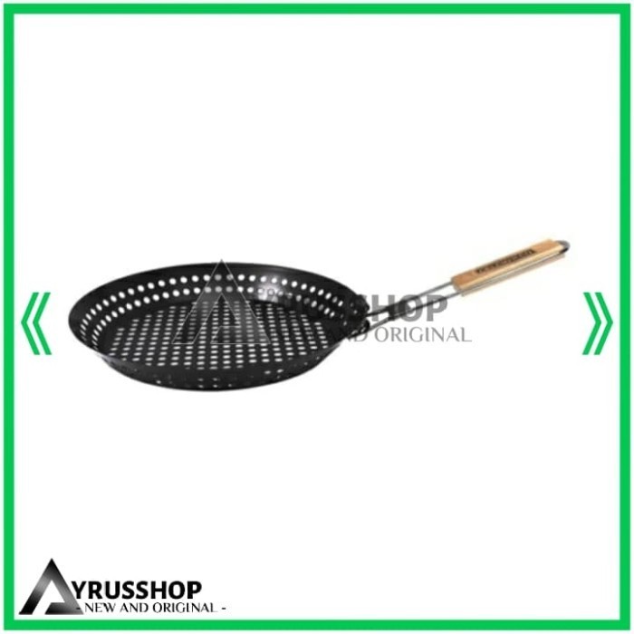 Teflon Panggangan Daging-Ikan-Bbq Handle Lipat Celcio & Co Tools Wok