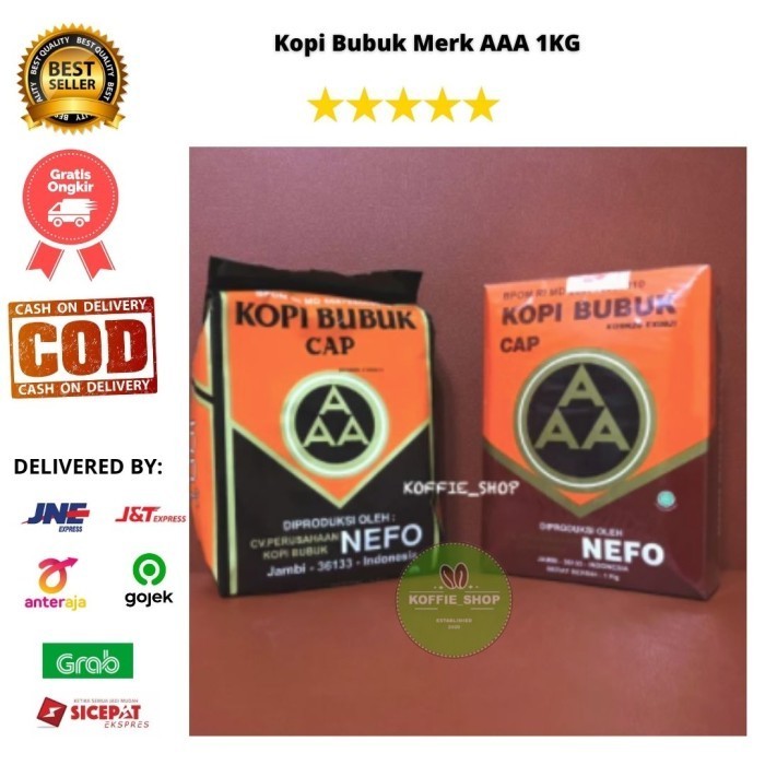 

Secrenada - Kopi Bubuk Merk Aaa Jambi 1 Kg / Kopi Legendaris Jambi