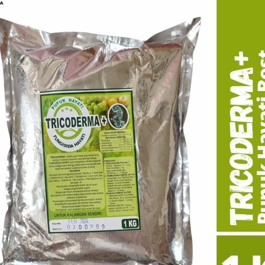 Pupuk Hayati Tricoderma + 1 Kg - Tricoderma 1 Kg - Pupuk Tricoderma -