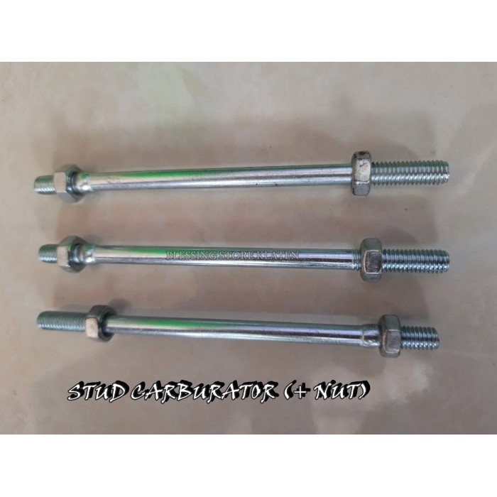 Buruan beli] SPAREPART GASOLINE GX160 - STUD CARBURATOR + NUT GX160