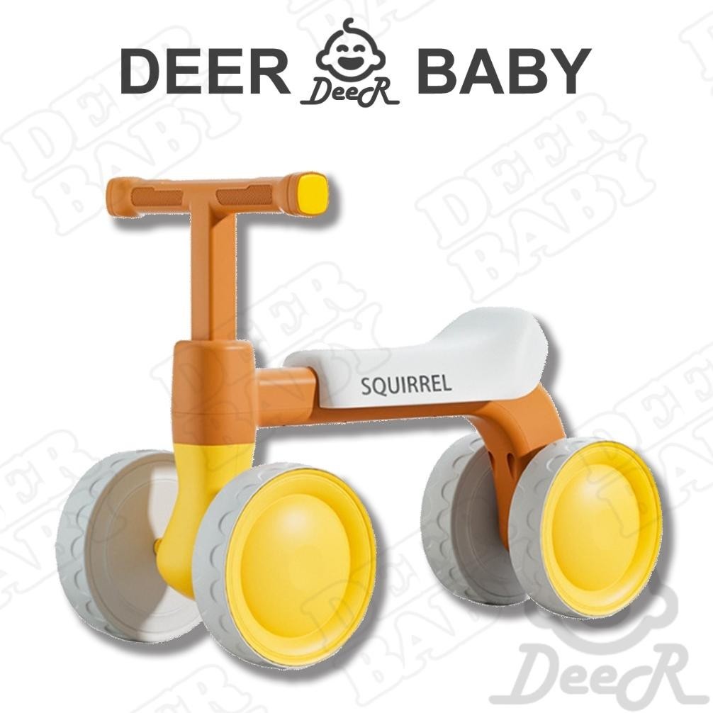 (DISKON) Baby Balance Bike Naik mobil Untuk Anak-Anak Mainan balita sepeda keseimbangan hadiah walke