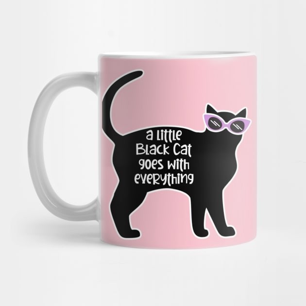 Mug Kopi Kucing Hitam Kecil Little Black Cat Coffee Mug