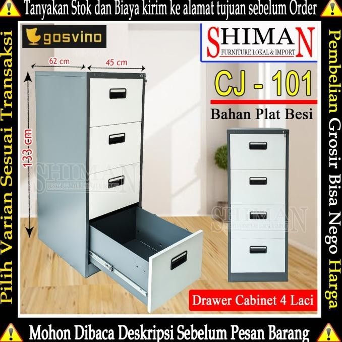 

Lemari Drawer 4 Laci CJ-101 GOSVINO