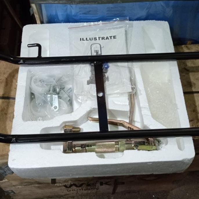 [ Ek ] Air Grease Pump Lubricator / Pompa Gemuk 40 Liter Opt Taiwan  Ready