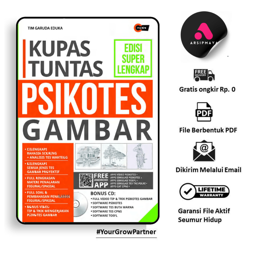 

923. [-] Kupas Tuntas Psikotes Gambar (Tim Garuda Eduka)