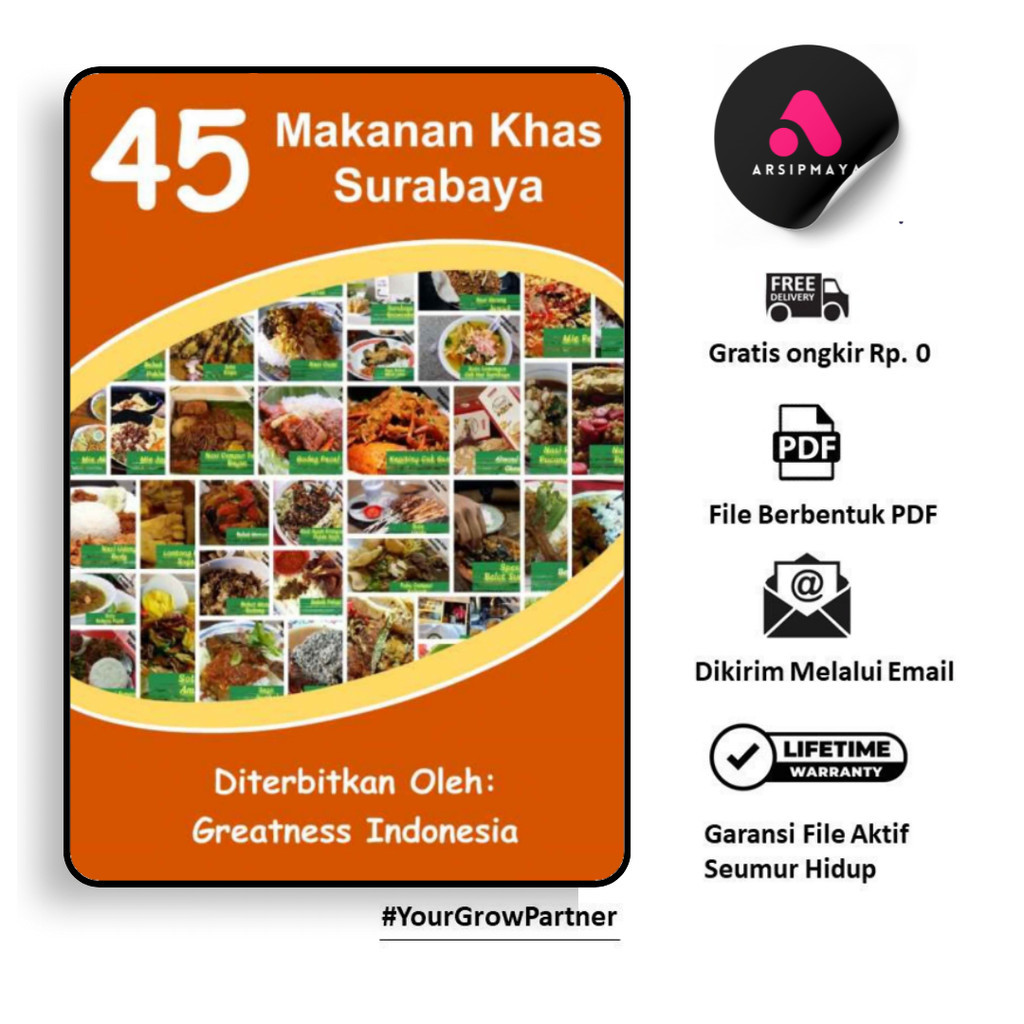 

418. 45 MAKANAN KHAS SURABAYA (JEMMY TANOD S.KOM.) - [-]