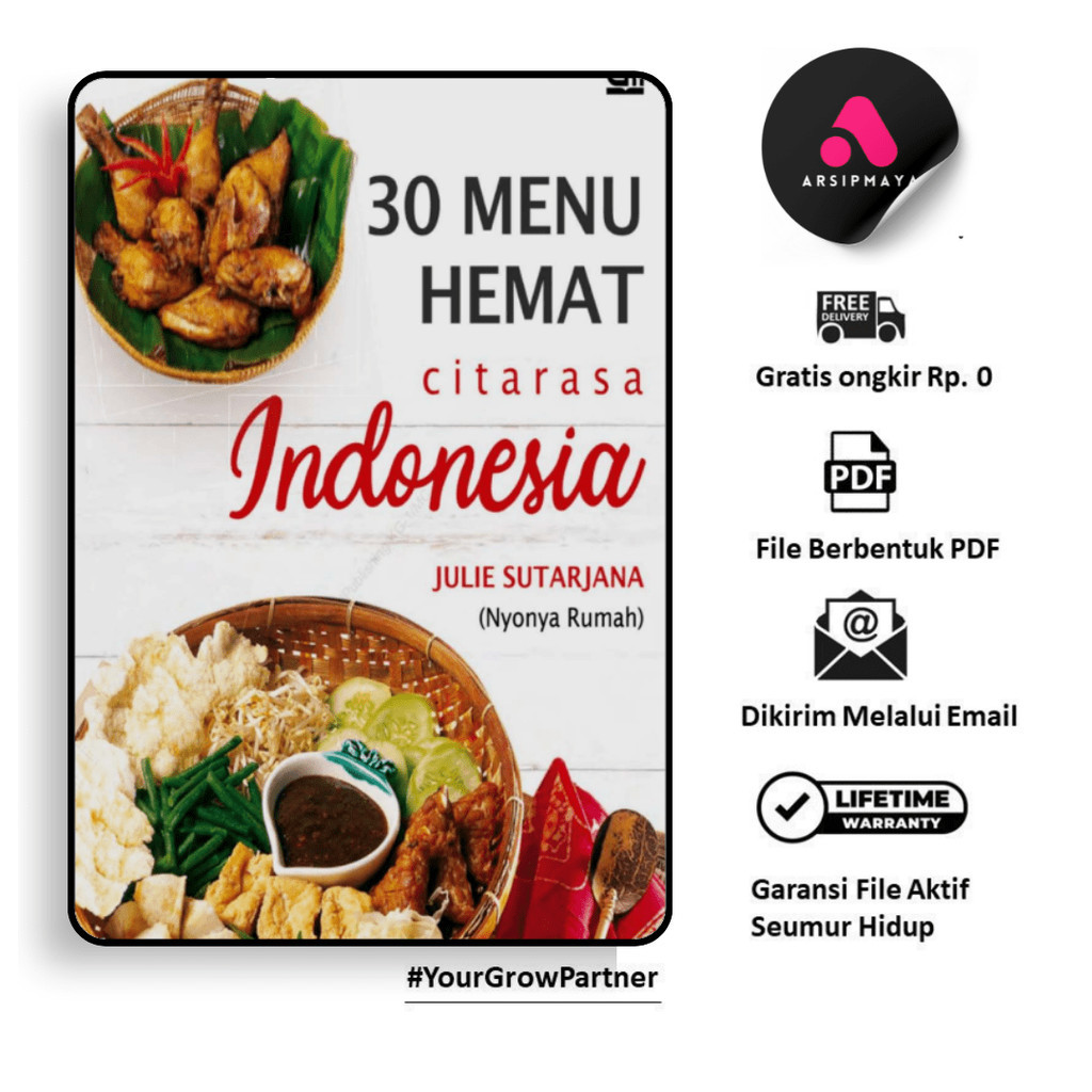 

373. 30 MENU HEMAT CITARASA INDONESIA (JULIE SUTARJA - [-]