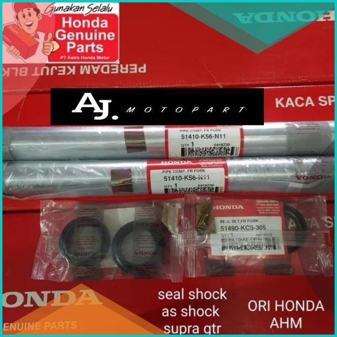 as shock seal shock gtr supra 150 gtr sepasang satu set ori honda ahm
