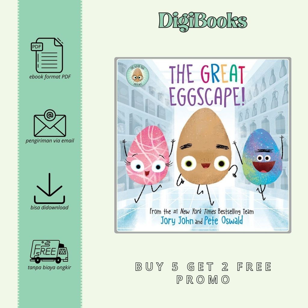 

The Good Egg Presents The Great Eggscape! - Jory John (Bahasa Inggris)
