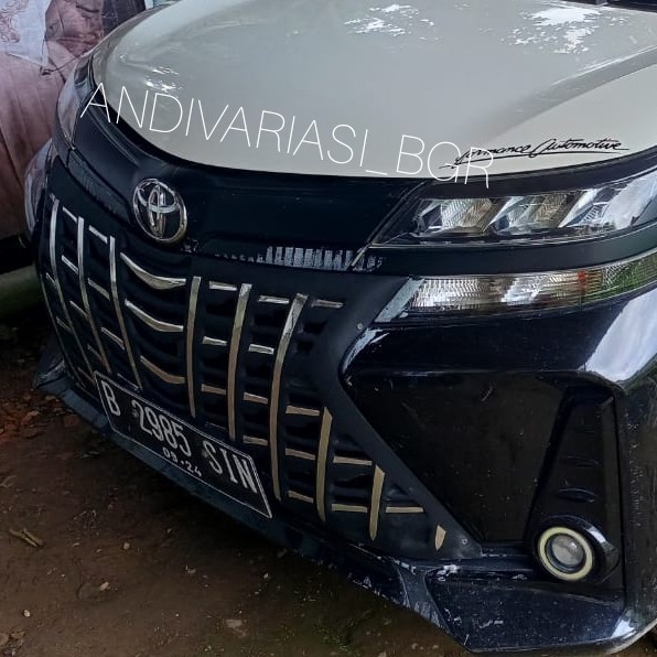 Grill Custome Avanza Veloz 2019 2020 & 2021 Model Alphard Gratis Ongkir