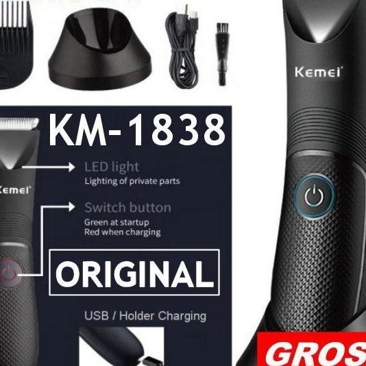 Km1838 Grosir Kemei 1838 Cukuran Rambut Hair Clipper Trimmer Km-1838