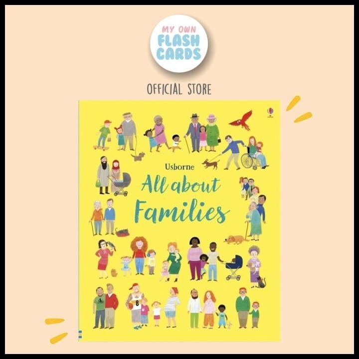 

Usborne All About Families - Imported Education Children Book Keluarga