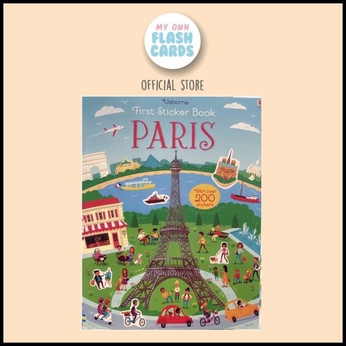 

Usborne Paris First Sticker Book - Buku Stiker Import Anak Activity
