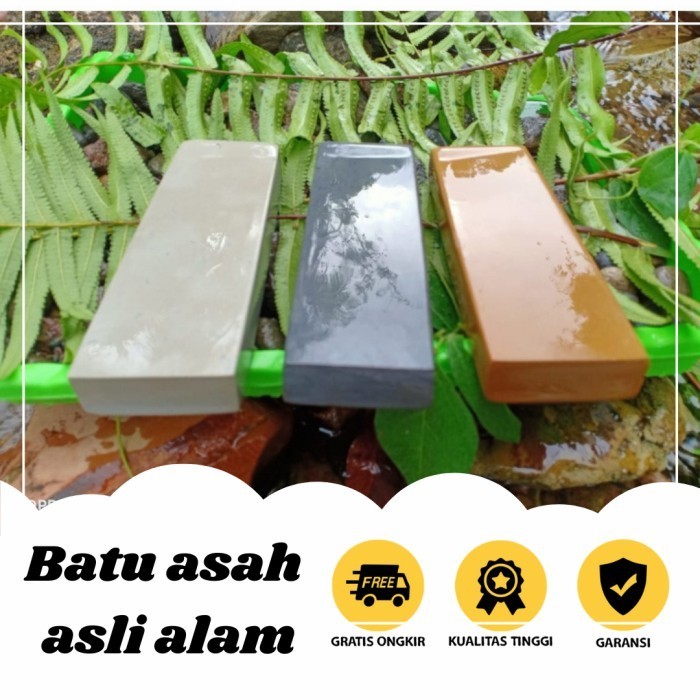 Produk [READY] Promo batu asah/batu asah alam/batu asahan asli alam terbaik/batu asah pisau