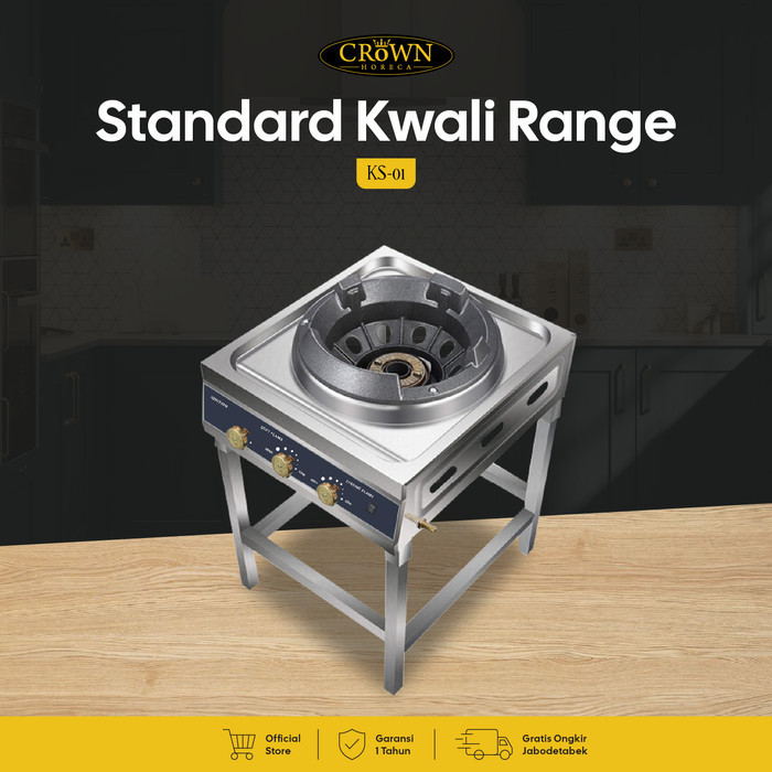 KWALI RANGE HIGH PRESSURE 1 BURNER CROWN HORECA KS-01