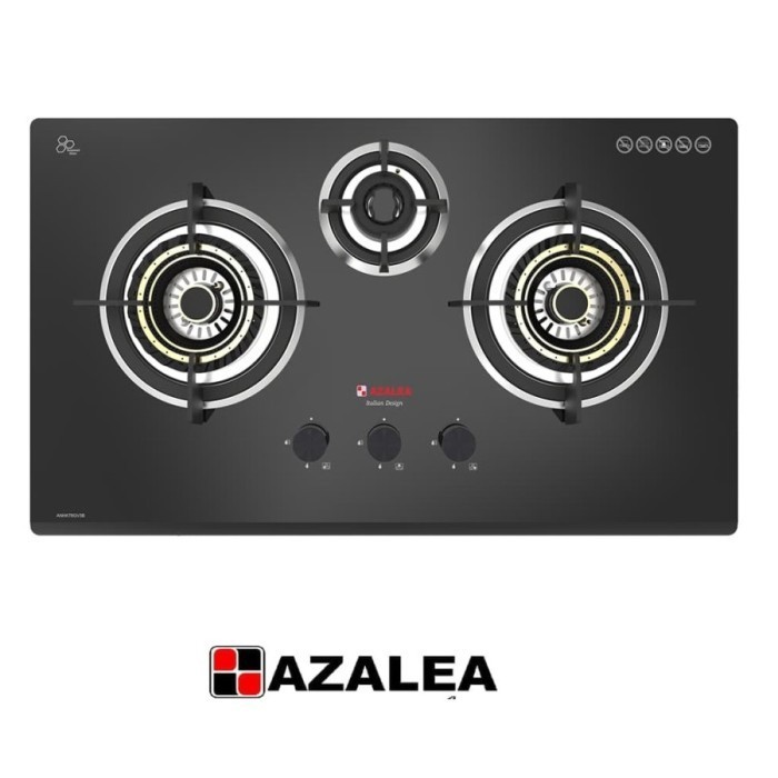 AZALEA ANHK78GV3B KOMPOR TANAM 3 TUNGKU BUILT IN HOB