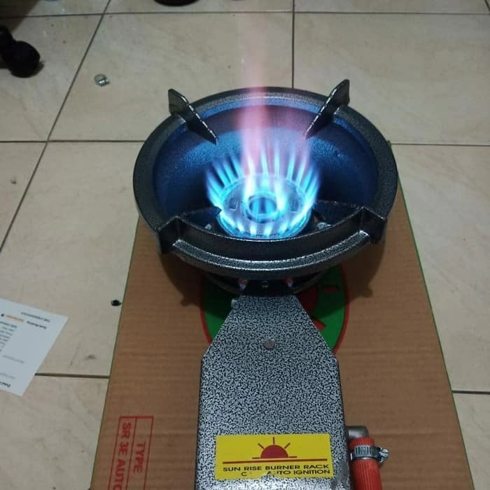 KOMPOR GAS API BESAR JOS/KOMPOR GAS TEKANAN TINGGI SUNRISE SR 3E AUTO