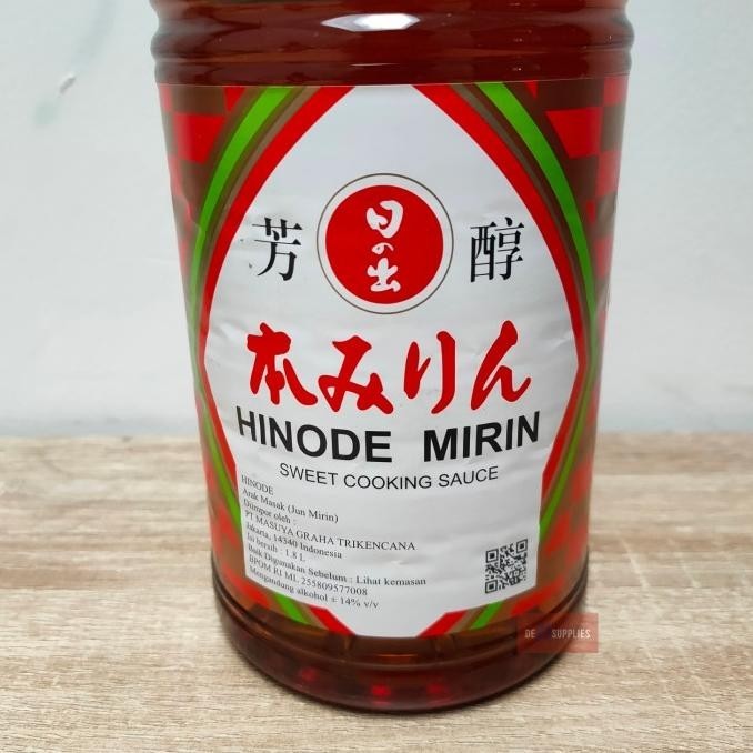 

Arak Masak Hinode Jun Mirin 1.8L - Saus Penyedap import Jepang KGS