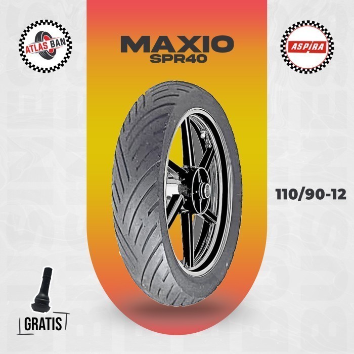Ban Belakang Tubles Motor HONDA NEW SCOOPY ASPIRA SPR40 110/90 Ring 12