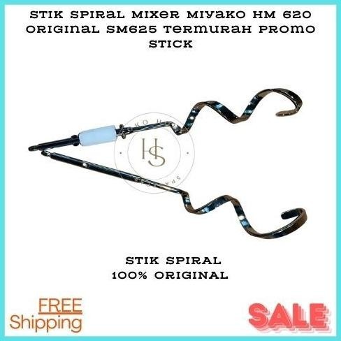 BDF Stik Spiral Mixer MIYAKO - Kocokan Mixer Miyako Sepasang Stik Mixer miyako HM620 HM 625 ORIGINAL