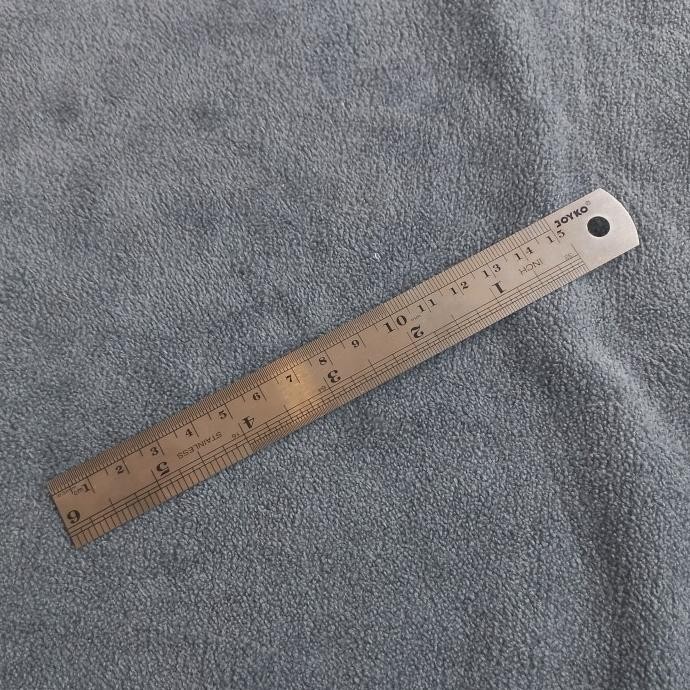 

@@@@] Penggaris Besi Stainless Joyko 15cm