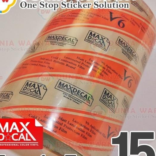 

[15Cm] Maxdecal Masking Transfer Tape Bening Lanasi Cutting Stier