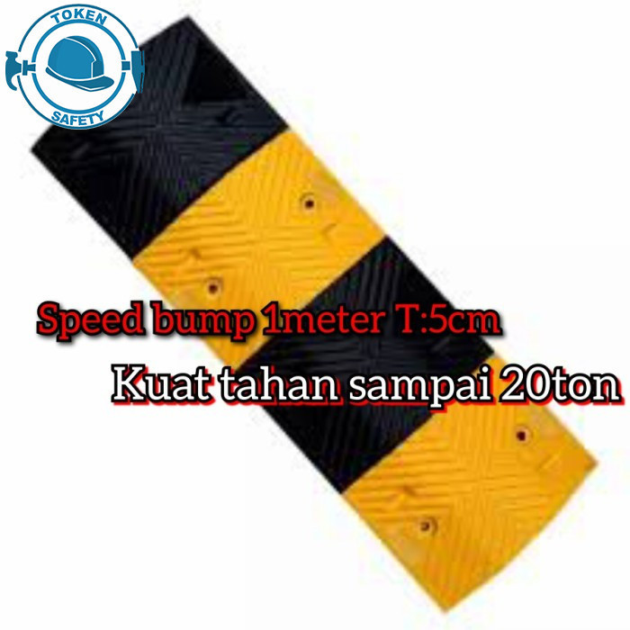 

rubber speed hump / polisi tidur / speed bump karet / tinggi 5cm