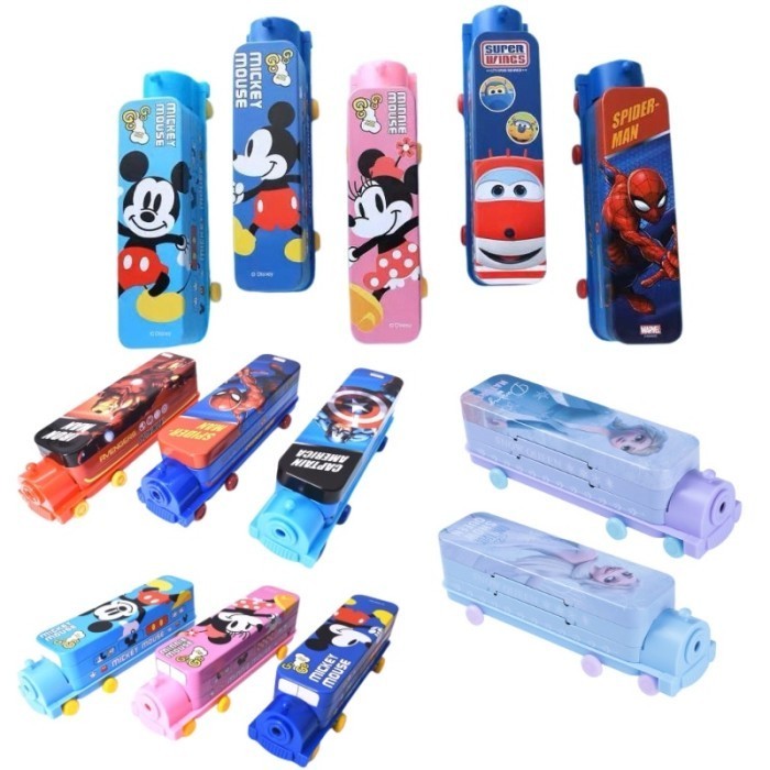

Terbaru Disney Pencil Case Train Shape Two Layers Kotak Pensil Bentuk Kereta Promo Terlaris