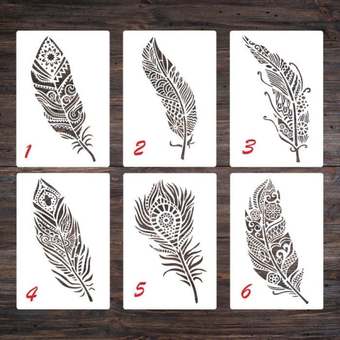 

Terbaru Plastic Stencil - Stensil Dekorasi Motif_Feather 01 Promo Terlaris