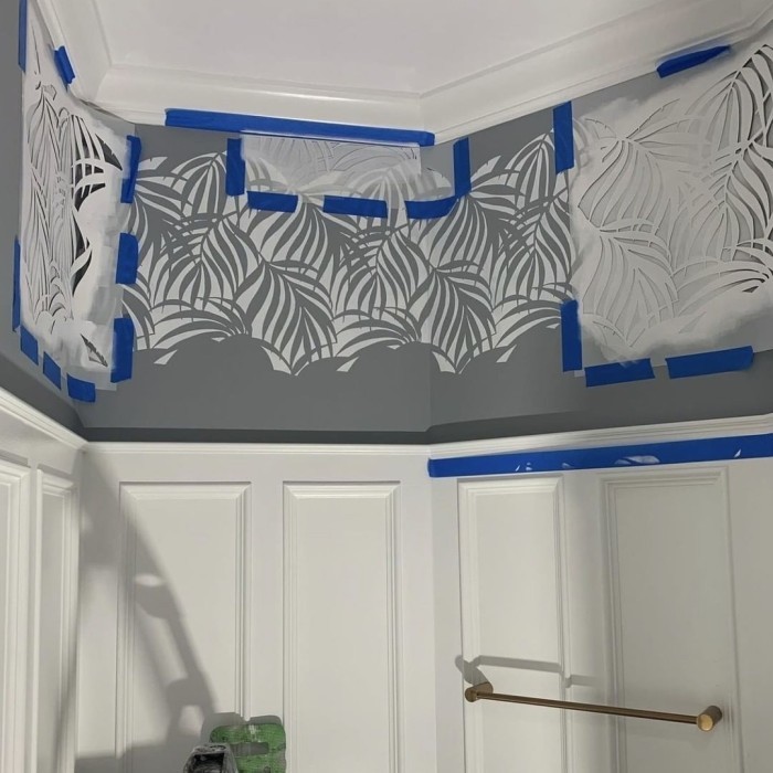 

Terbaru Stencil Dinding Motif Leaf Coconut Ukuran 45X38 Bahan Tebal Promo Terlaris