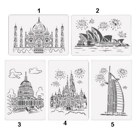 

Terbaru Plastic Stencil - Stensil Dekorasi Motif_Grs17 (29X21Cm) Promo Terlaris