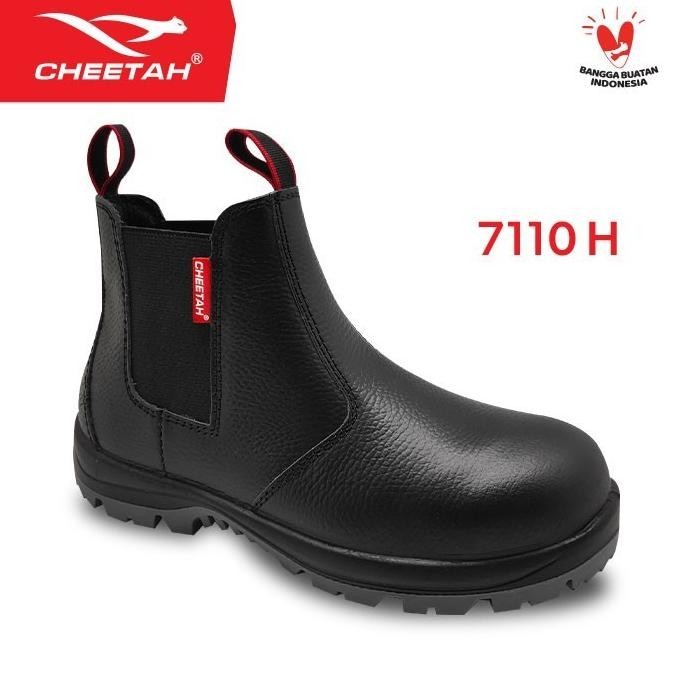 SEPATU SAFETY CHEETAH 7110H ORIGINAL SAFETY SHOES CHEETAH KERJA MURAH