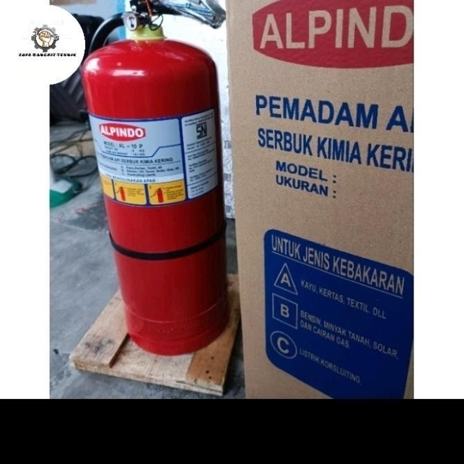 Apar Alpindo Powder 9Kg Alat Pemadam Kebakaran Tipe Powder  Ready