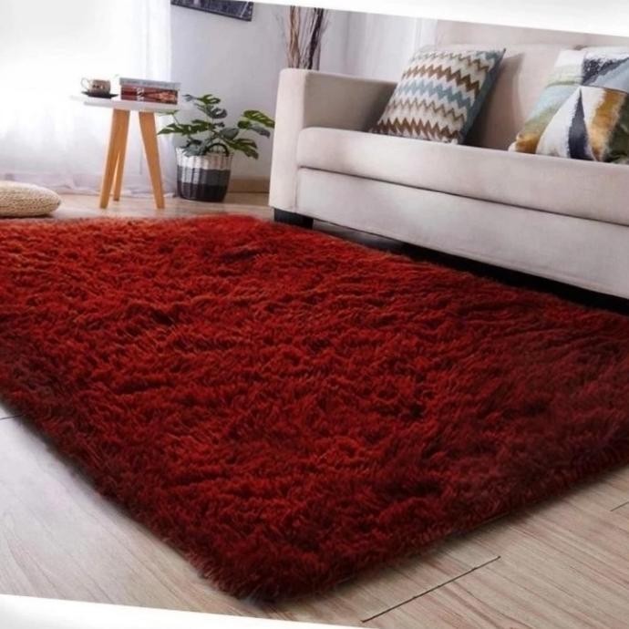 karpet bulu ambal rasfur ukuran 1601005cm lembut halus L21T