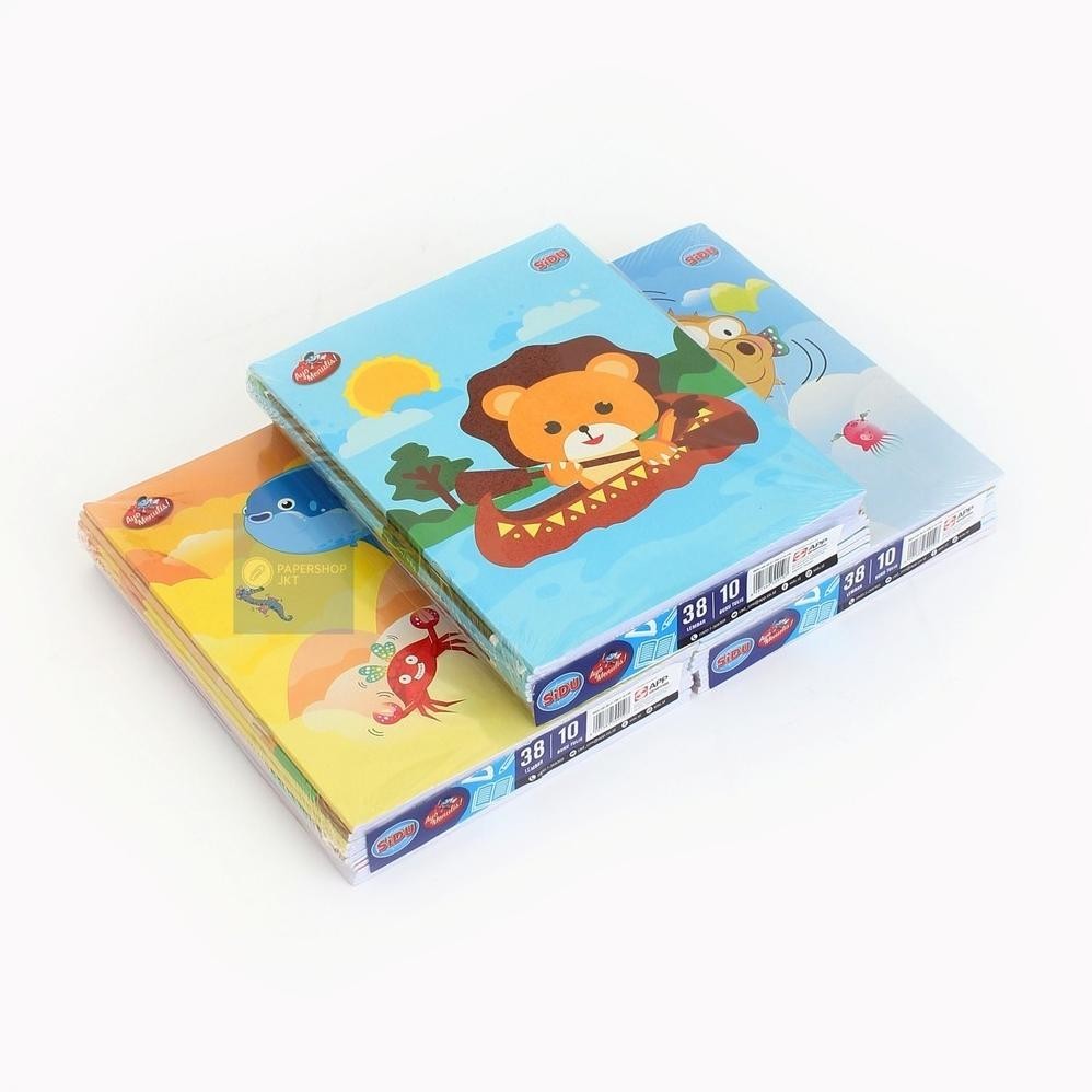 

SIDU - Buku Tulis Varian Random 38 Lembar - PACK PROMO AKHIR TAHUN
